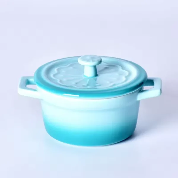 Custom Bakeware and Kitchenware with Two-Tone Glaze