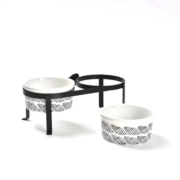 Custom Ceramic Pet Bowl & Hideout with Multiple Accessory Design-10