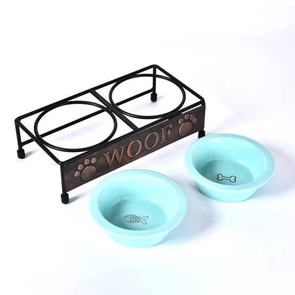 Custom Ceramic Pet Bowl & Hideout with Multiple Accessory Design-11