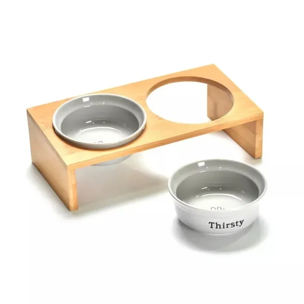 Custom Ceramic Pet Bowl & Hideout with Multiple Accessory Design-8
