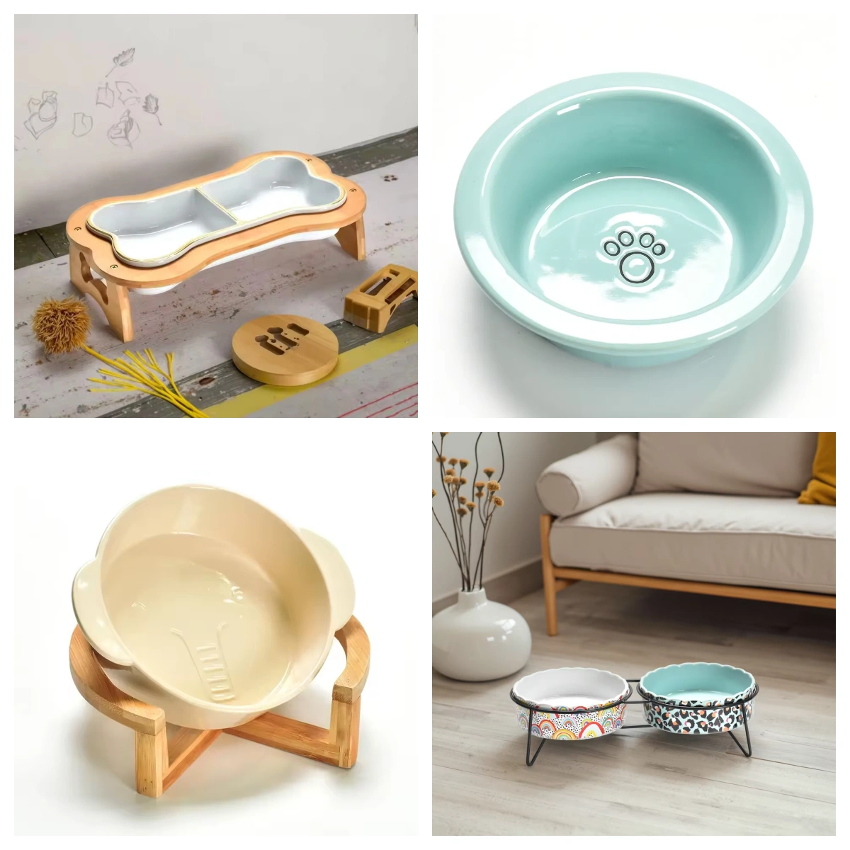 Leading Wholesale Pet Bowls & Ceramic Hideout Supplier, Easy to Clean