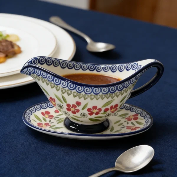 Wholesale Ceramics Manufacturer, Factory Direct Gravy Boat-1