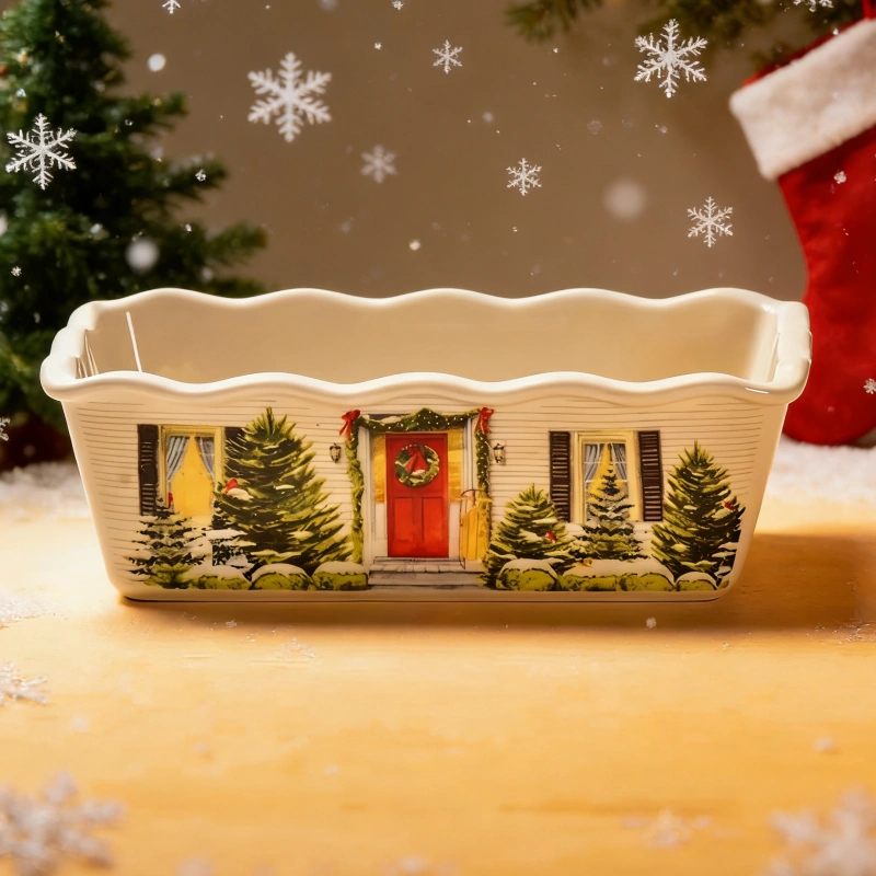 Wholesale Ceramics Manufacturer, Factory Direct Loaf Pan-1