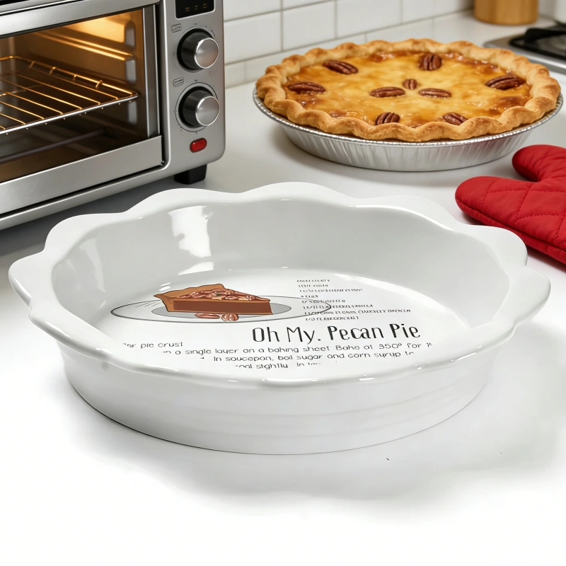 Wholesale Ceramics Manufacturer, Factory Direct Pie Pan-1