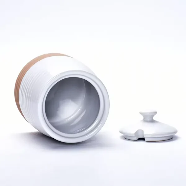 cute-ceramic-honey-pot-wholesale-bulk-food-storage-jars-3
