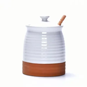 cute-ceramic-honey-pot-wholesale-bulk-food-storage-jars-6
