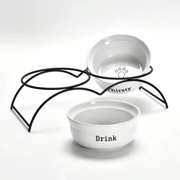 wholesale-pet-bowls-bulk-ceramic-dog-bowls-with-iron-arched-support-2