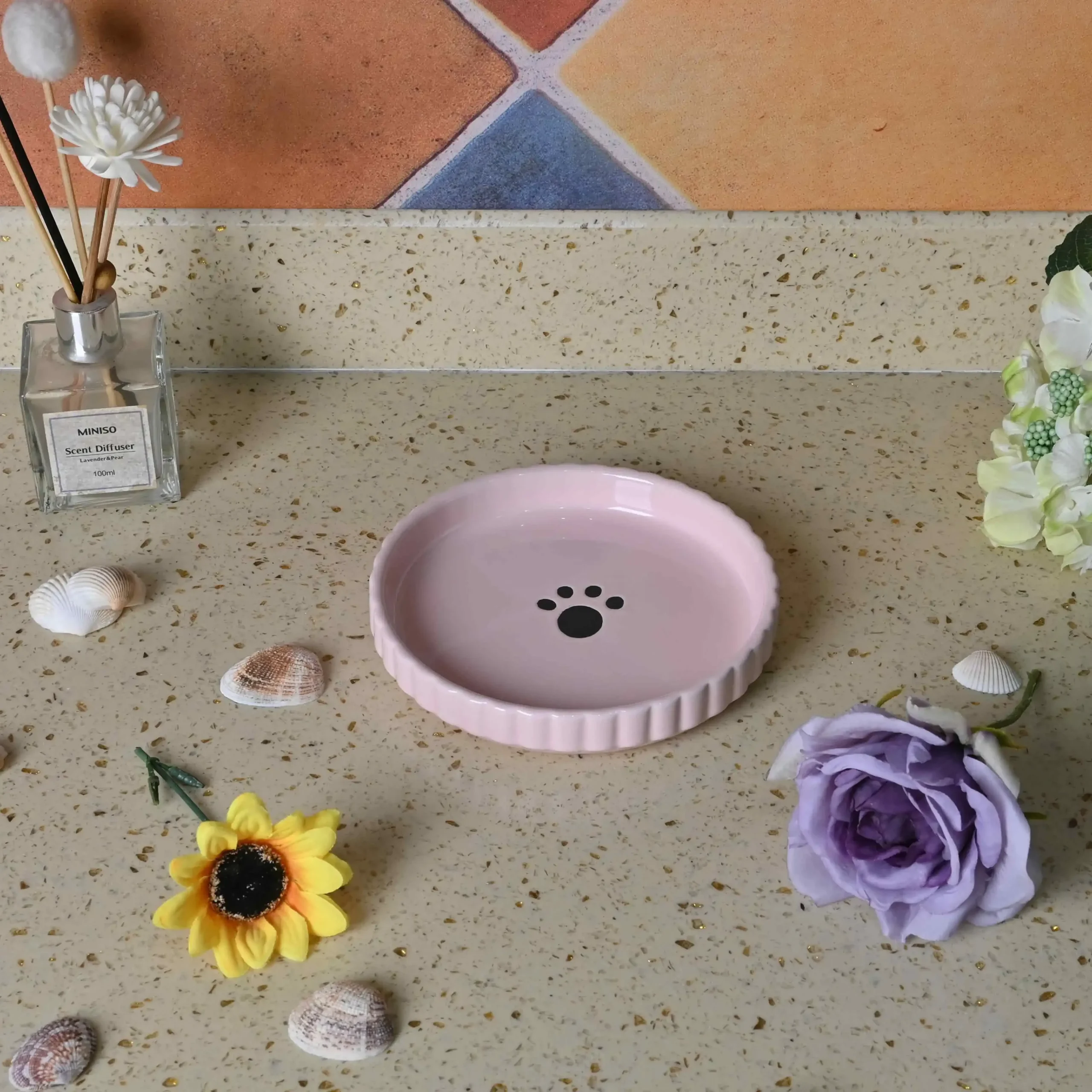 novelty-wholesale-dog-bowls-shallow-custom-ceramic-pet-bowl-1