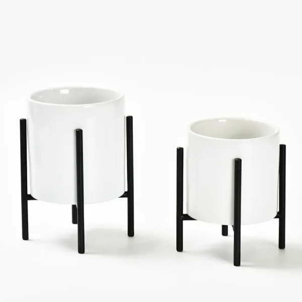 premium-wholesale-ceramic-planters-with-elegant-iron-frame-1