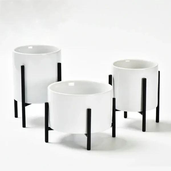 premium-wholesale-ceramic-planters-with-elegant-iron-frame-3