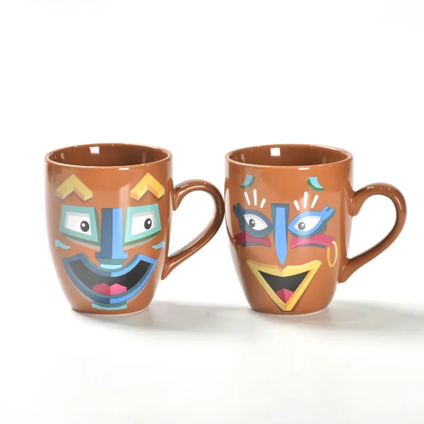 village-style-unique-coffee-mugs-wholesale-with-face-design-7