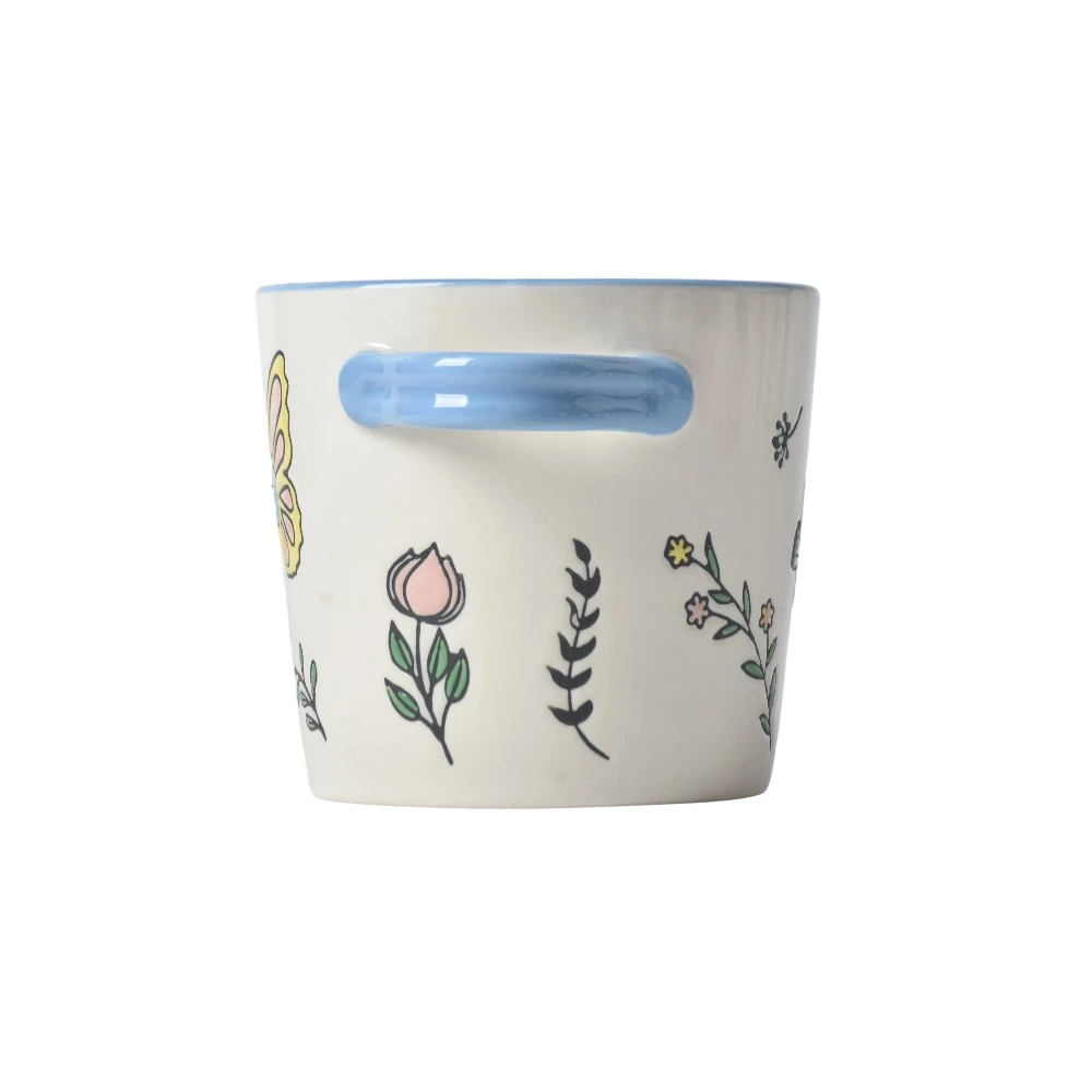 Customized flat-edge ceramic measuring cup -5