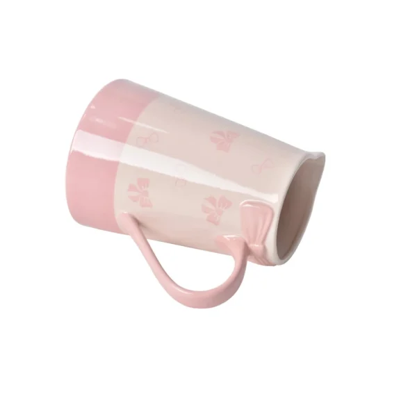 custom-ceramic-pitcher-cute-bow-ceramic-kettle-wholesale-4