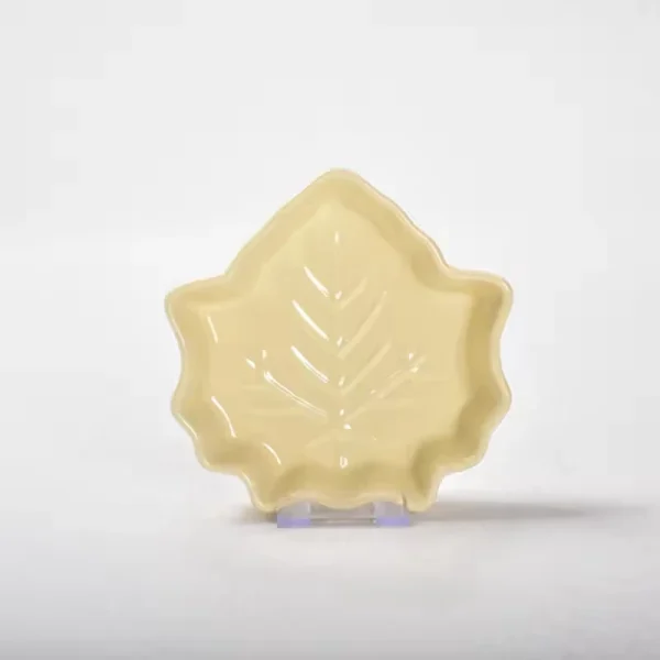 Wholesale Dish Sets, Ceramic Maple Leaf Appetizer Dishes-2