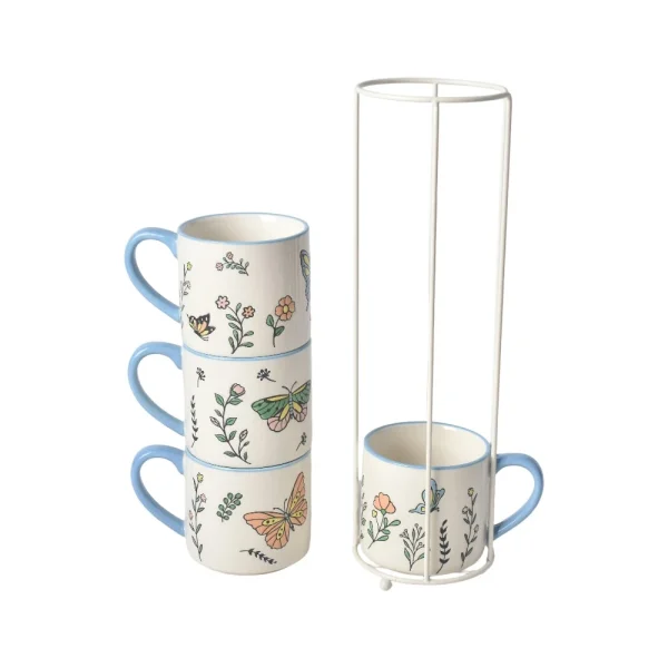 wholesale-printed-mugs-4pc-stackable-ceramic-coffee-mug-set-1