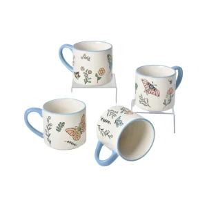 juego de tazas de cafe de ceramica apilables de 4 piezas al por mayor-2