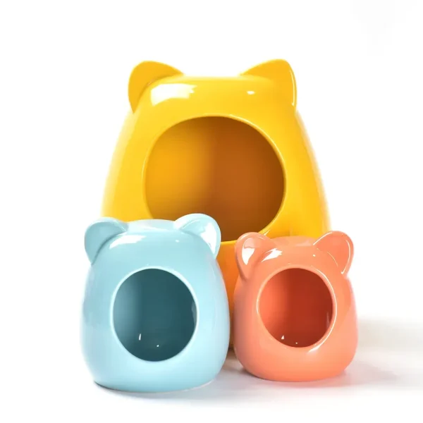 wholesale-ceramic-hamster-house-custom-small-animal-hideout-1