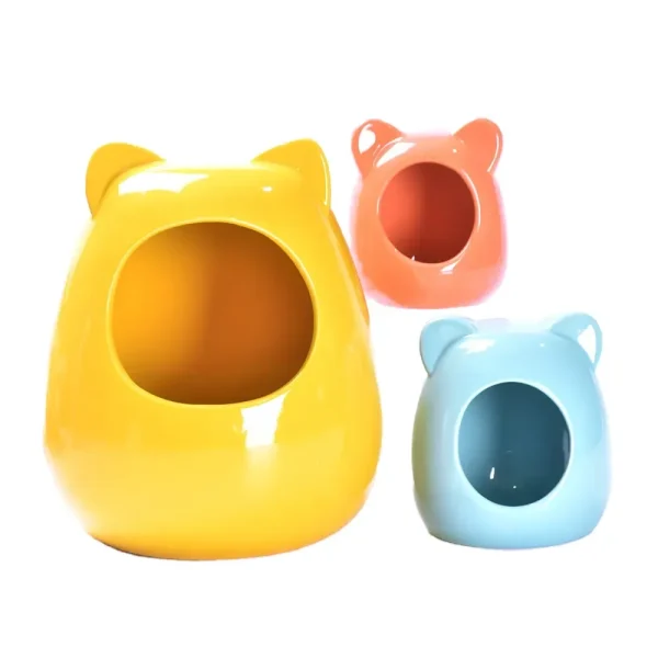 wholesale-ceramic-hamster-house-custom-small-animal-hideout-3