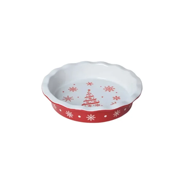 restaurant-supply-bakeware-2-pc-christmas-ceramic-pie-pan-3