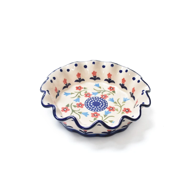 round-customized-pie-pan-fluted-ceramic-tart-dish-wholesale-4