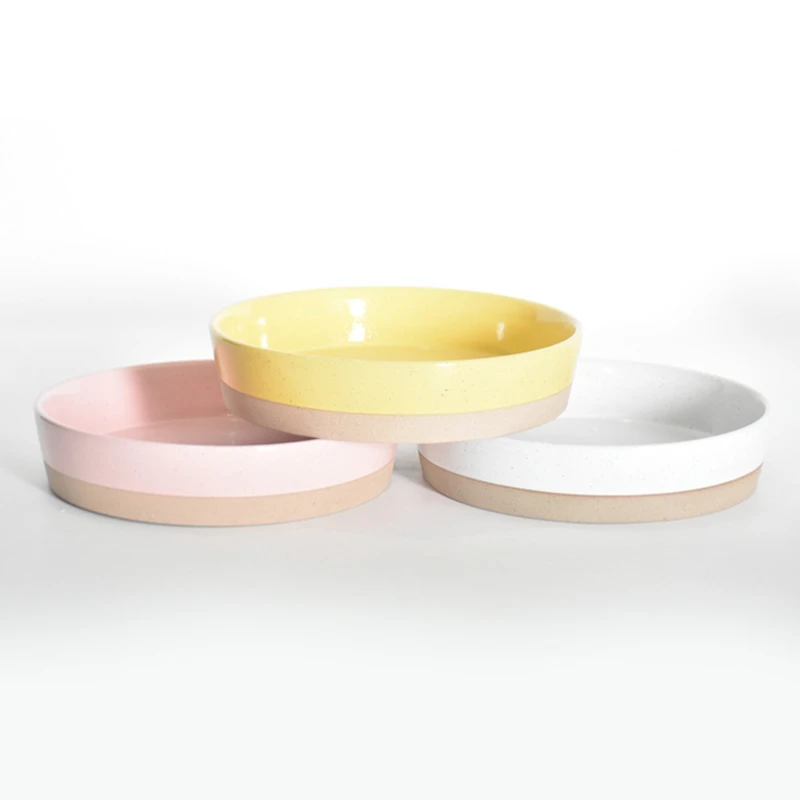 restaurant-supply-pie-pans-two-tone-ceramic-bakeware-bulk-1