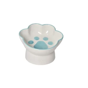 ceramic-pet-bowl-wholesale-with-cute-paw-design-for-pet-brands-1