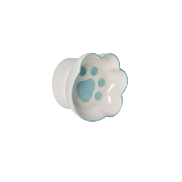 ceramic-pet-bowl-wholesale-with-cute-paw-design-for-pet-brands-2