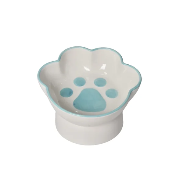 ceramic-pet-bowl-wholesale-with-cute-paw-design-for-pet-brands-3