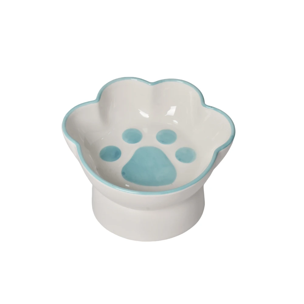 ceramic-pet-bowl-wholesale-with-cute-paw-design-for-pet-brands-3