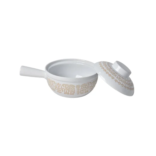 Customized single-handle bowl with lid-2
