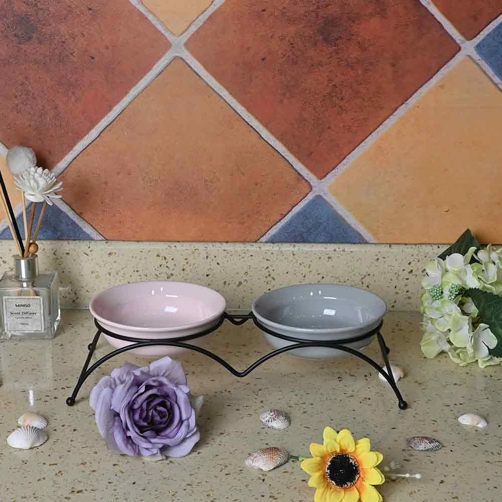 wholesale-raised-pet-food-bowls-double-bowl-with-iron-stand-1