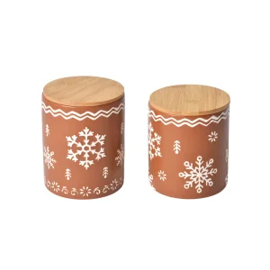ceramic-canister-wood-lid-wholesale-snowflake-storage-jars-1